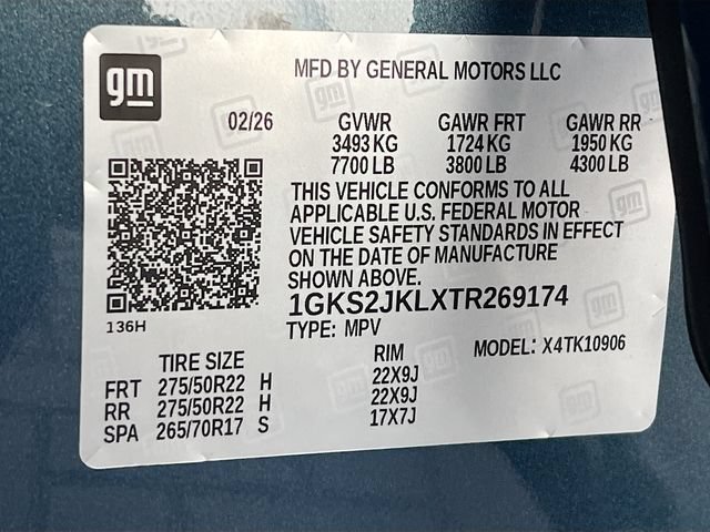 New 2026 GMC Yukon XL Denali w/ Sun & Power Step Package AWD/4WD image 20