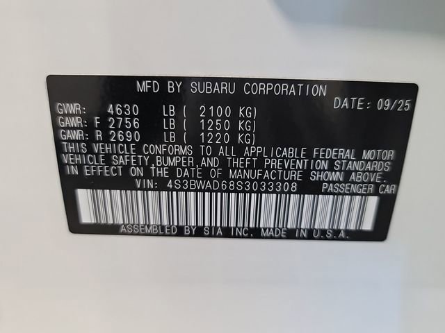 Certified 2025 Subaru Legacy Premium image 29