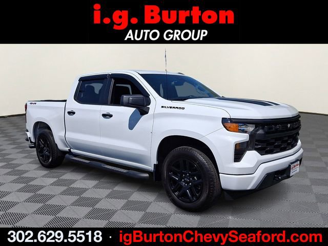 Certified 2024 Chevrolet Silverado 1500 Custom w/ Rally Edition