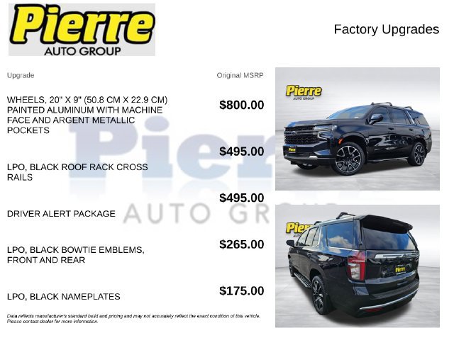 Used 2022 Chevrolet Tahoe LS w/ Driver Alert Package AWD/4WD image 14