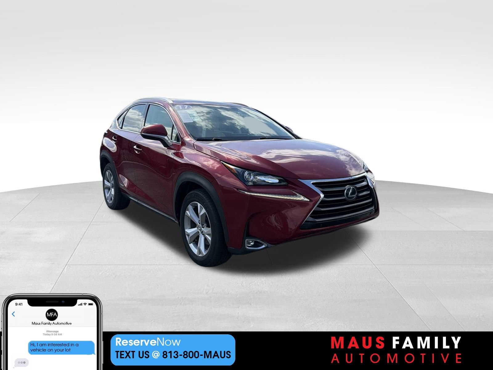 Used 2017 Lexus NX 300h AWD