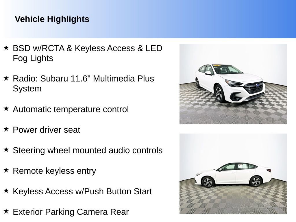Used 2025 Subaru Legacy Premium AWD/4WD video 2