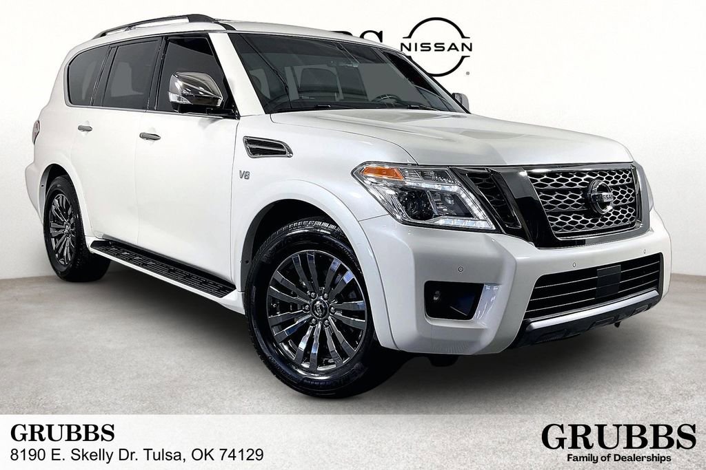 Used 2019 Nissan Armada Platinum w/ Captain's Chairs Package AWD/4WD image 1