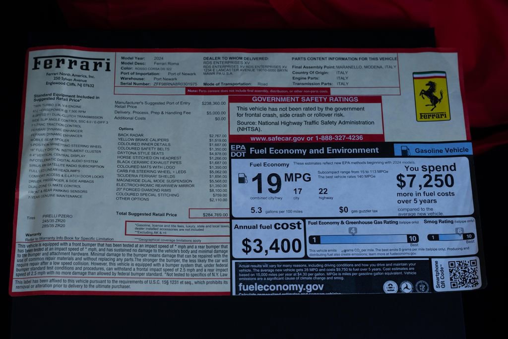 Certified 2024 Ferrari Roma image 59