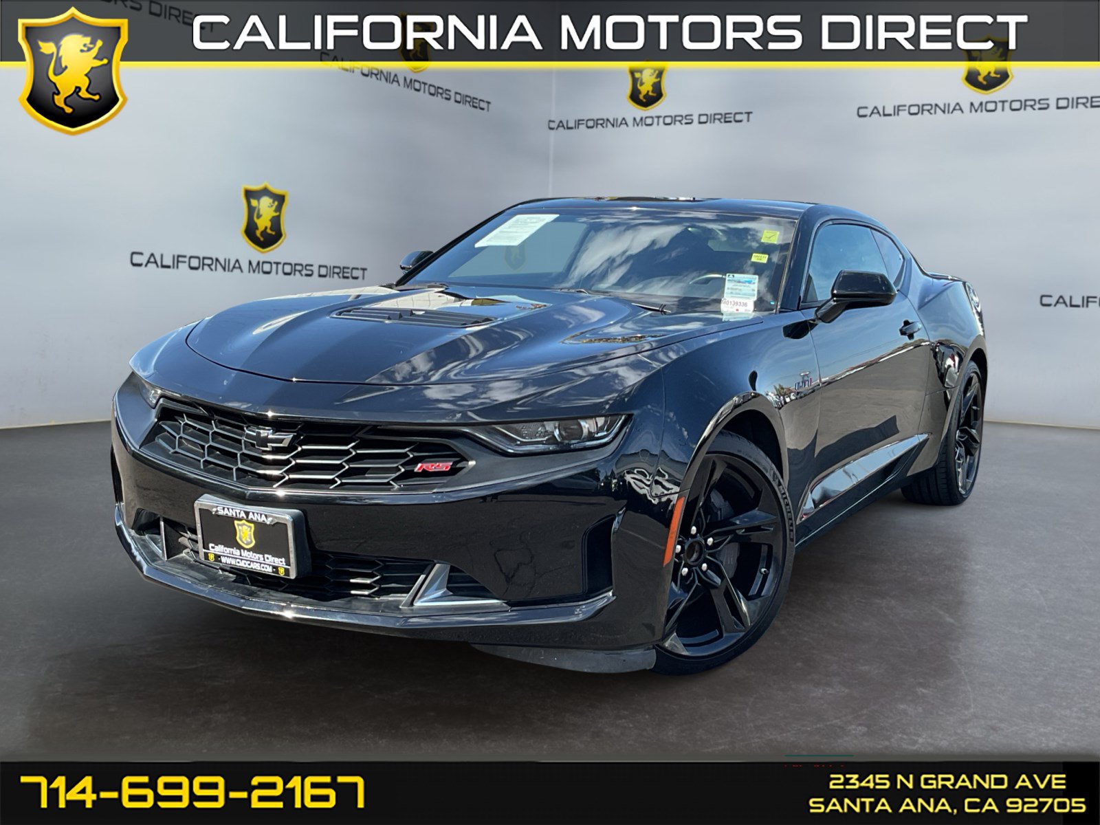 Used 2021 Chevrolet Camaro LT w/ RS Package RWD image 1