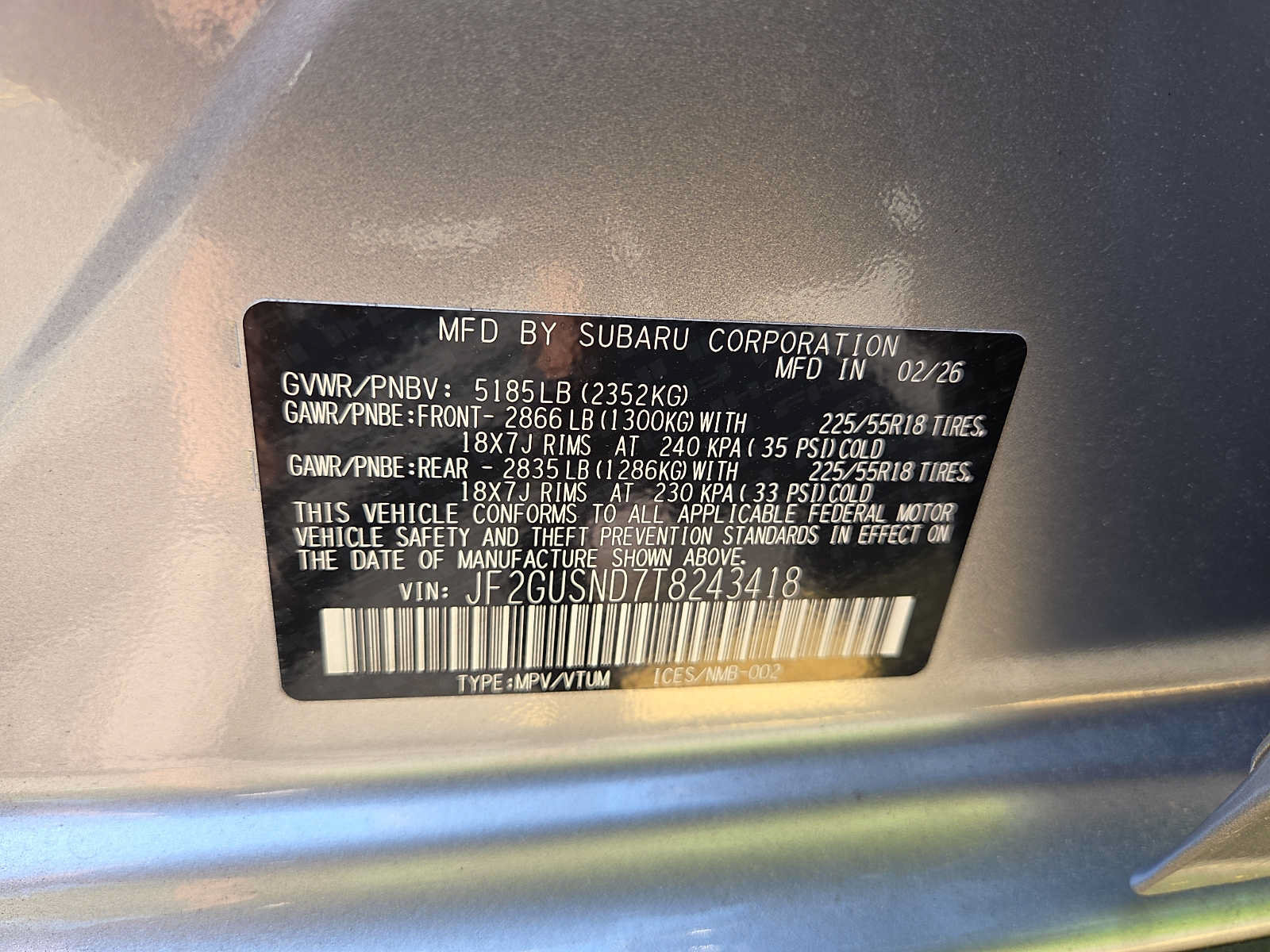 New 2026 Subaru Crosstrek 2.5i Limited AWD/4WD image 10