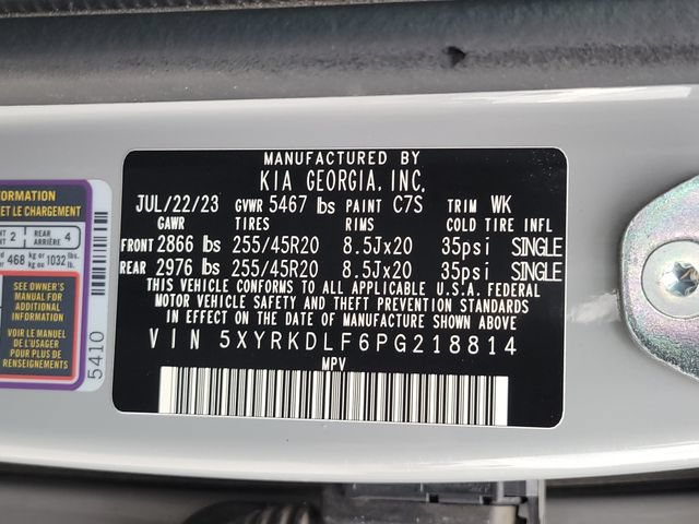 Certified 2023 Kia Sorento SX AWD/4WD image 23