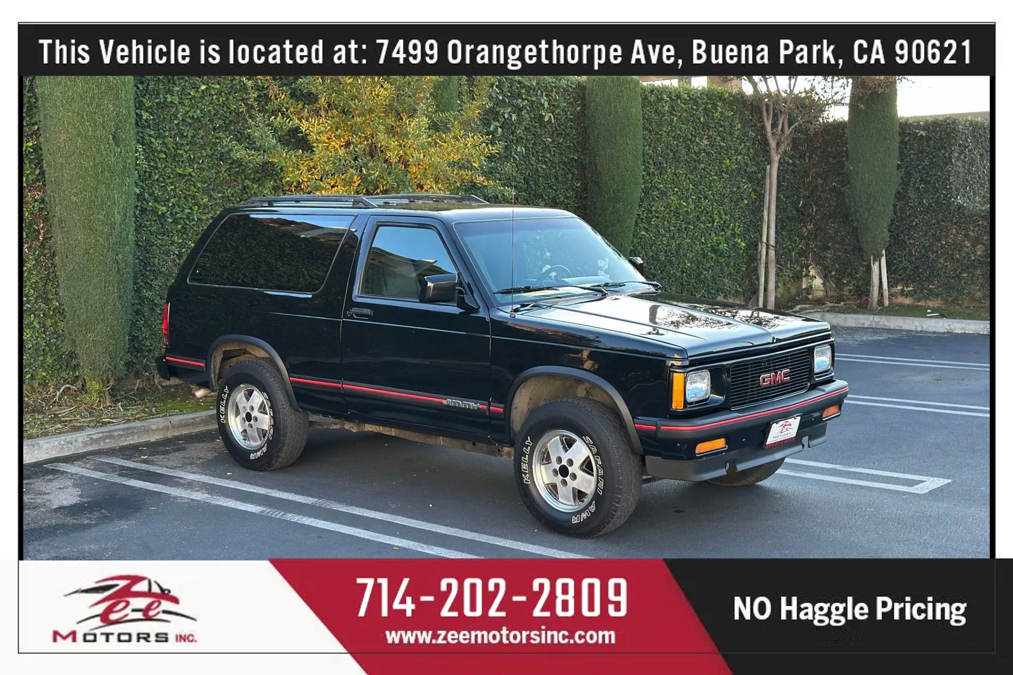 Used 1993 GMC Jimmy 4WD 2-Door image 3