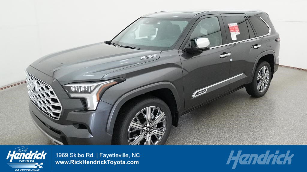 New 2026 Toyota Sequoia Capstone