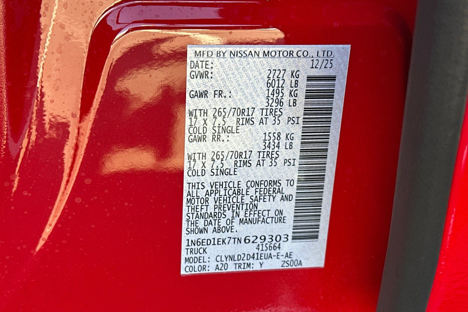 New 2026 Nissan Frontier PRO-4X w/ Pro Premium Package image 34