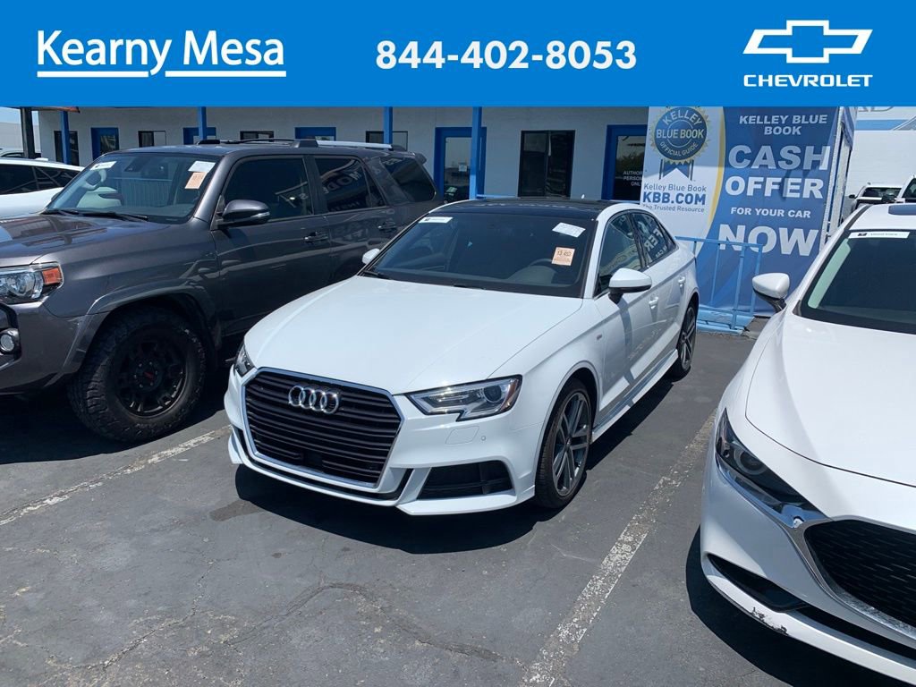 Used 2018 Audi A3 2.0T Premium Plus w/ Premium Plus Package FWD image 1
