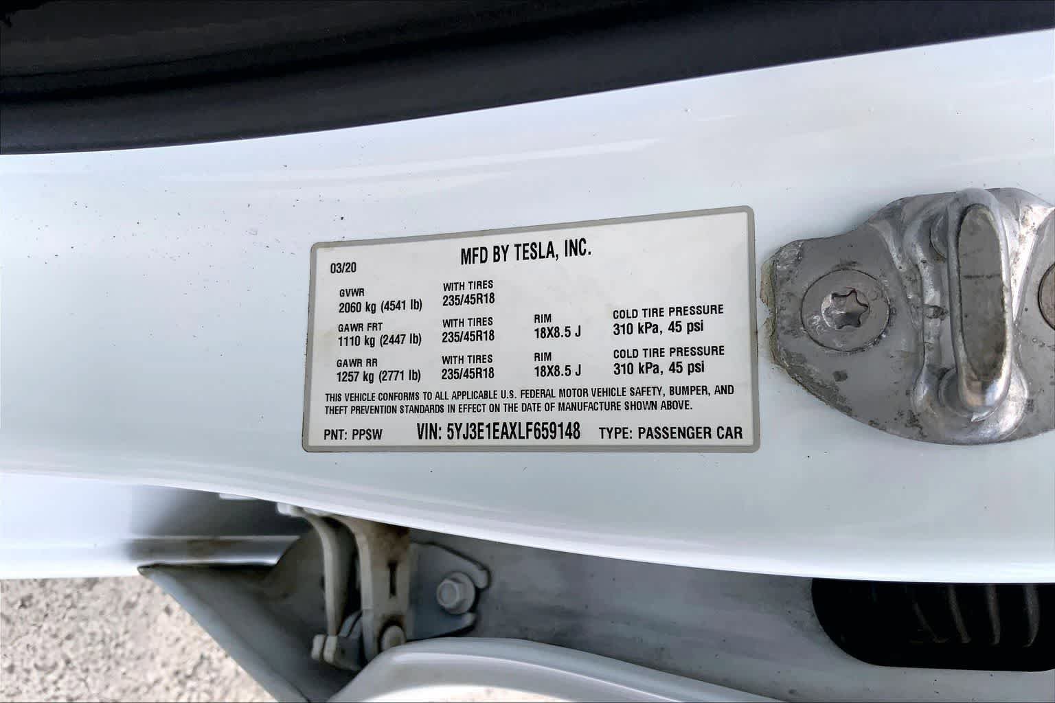 Used 2020 Tesla Model 3 Standard Range Plus image 20
