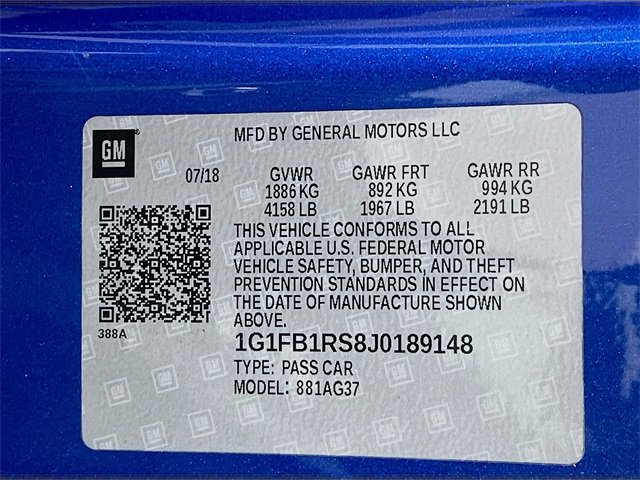 Used 2018 Chevrolet Camaro LT image 27