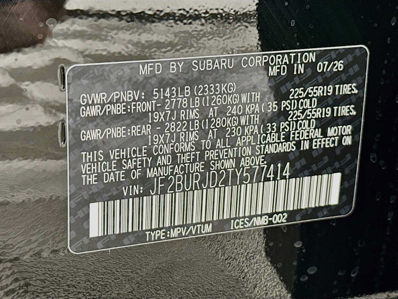 New 2026 Subaru Outback Touring XT AWD/4WD image 31