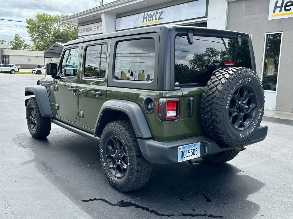 Used 2023 Jeep Wrangler Unlimited Sport image 3