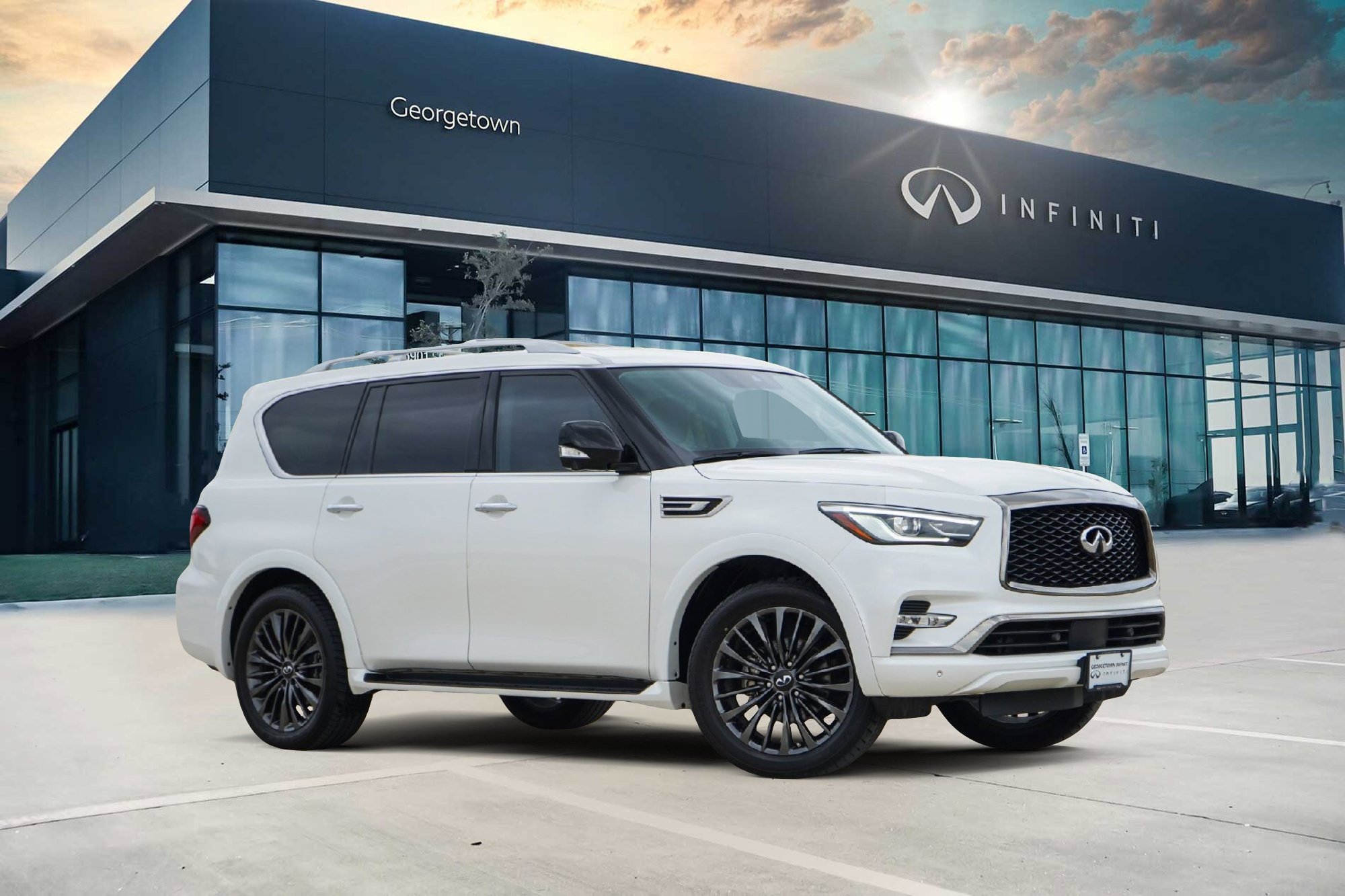 Certified 2024 INFINITI QX80 Premium Select w/ Cargo Package image 1