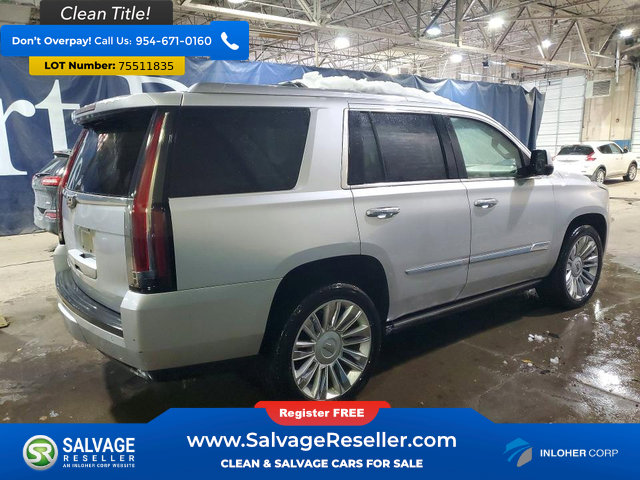 Used 2015 Cadillac Escalade Platinum image 4