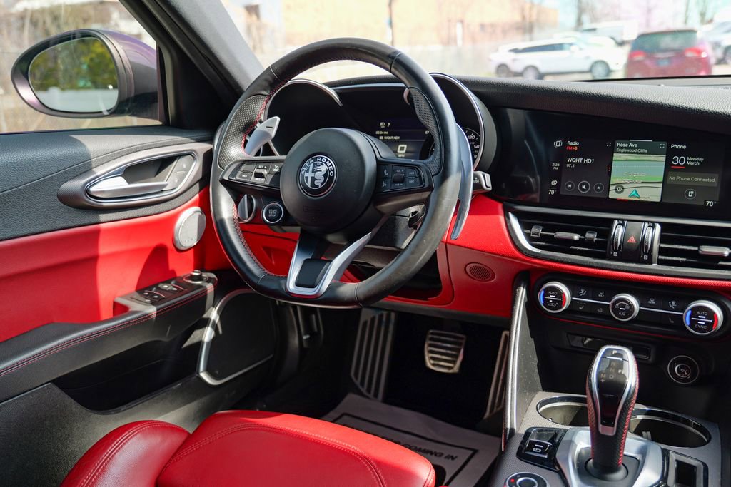 Used 2020 Alfa Romeo Giulia Ti Sport w/ Quick Order Package 22S Sport image 30