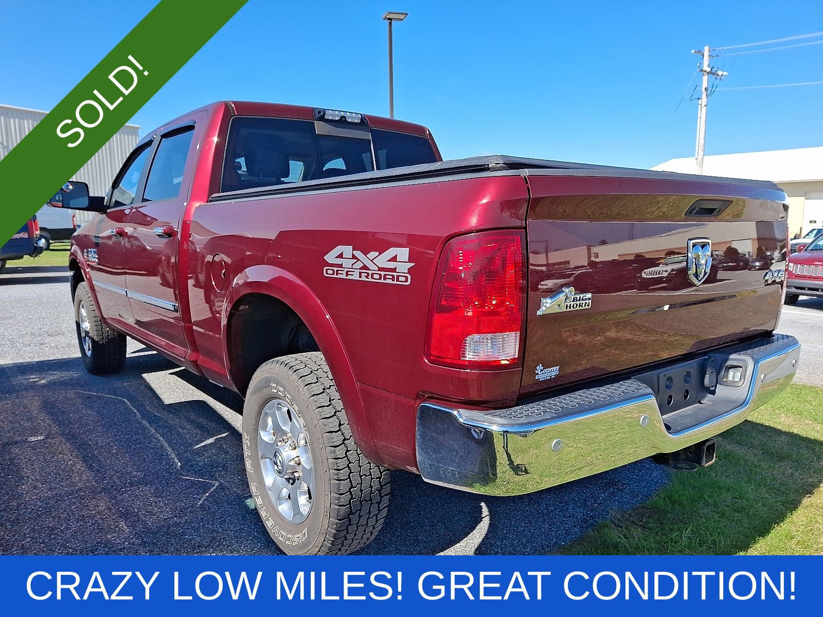 Used 2017 RAM 2500 Big Horn image 3