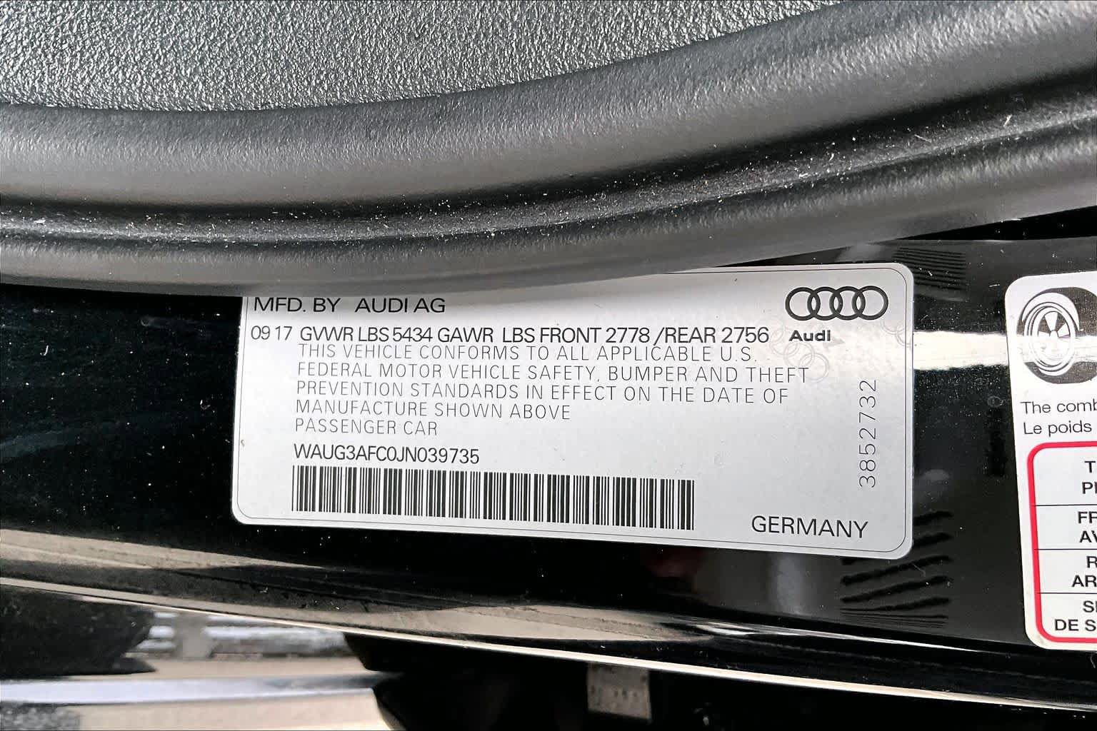Used 2018 Audi A6 3.0T Premium Plus w/ Premium Plus Package AWD/4WD image 31