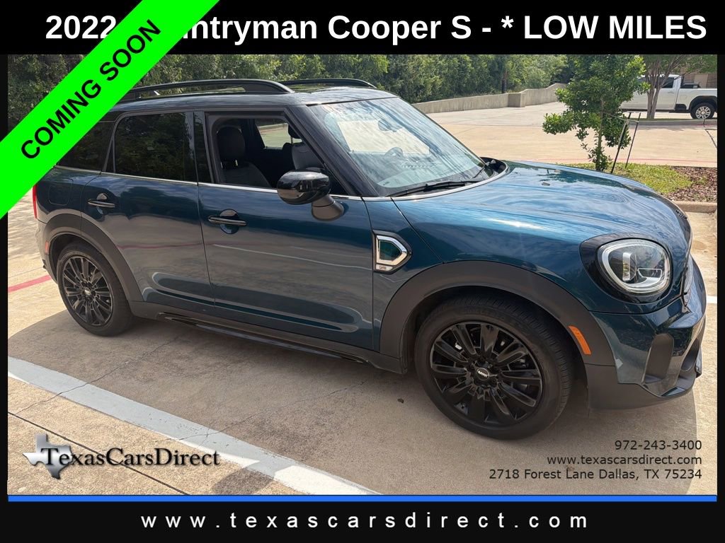 Used 2022 MINI Cooper Countryman S w/ Boardwalk Edition FWD video 1
