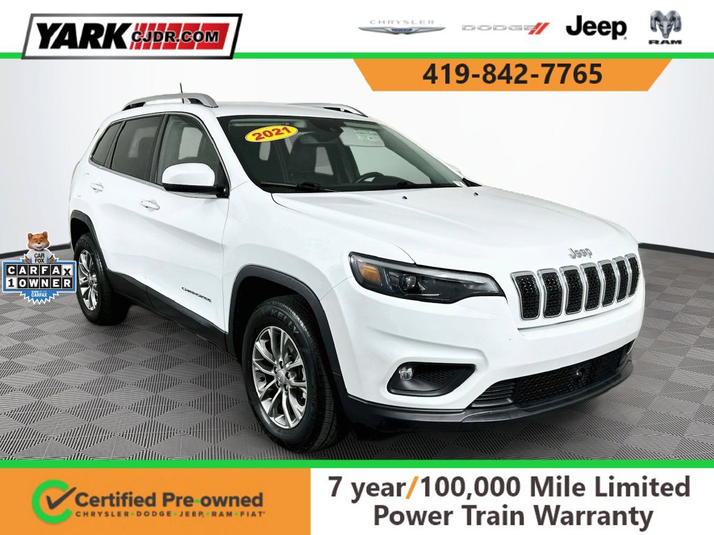 Certified 2021 Jeep Cherokee Latitude Lux AWD/4WD 360° Tour