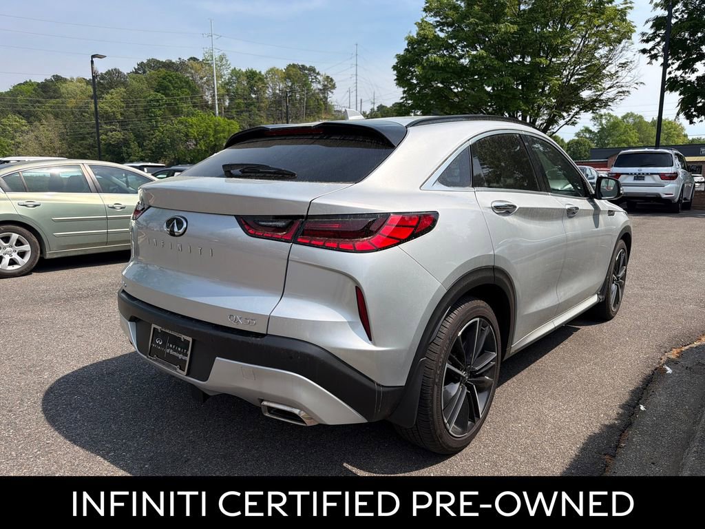 Certified 2022 INFINITI QX55 Sensory w/ Lighting Package AWD/4WD image 4