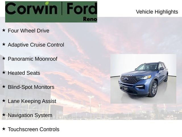 Certified 2021 Ford Explorer XLT w/ Equipment Group 202A image 7