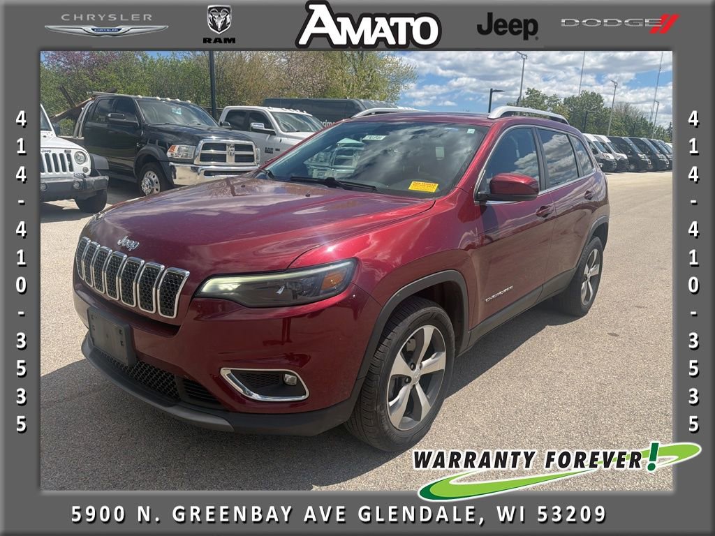 Used 2020 Jeep Cherokee Limited w/ Trailer Tow Group AWD/4WD image 1