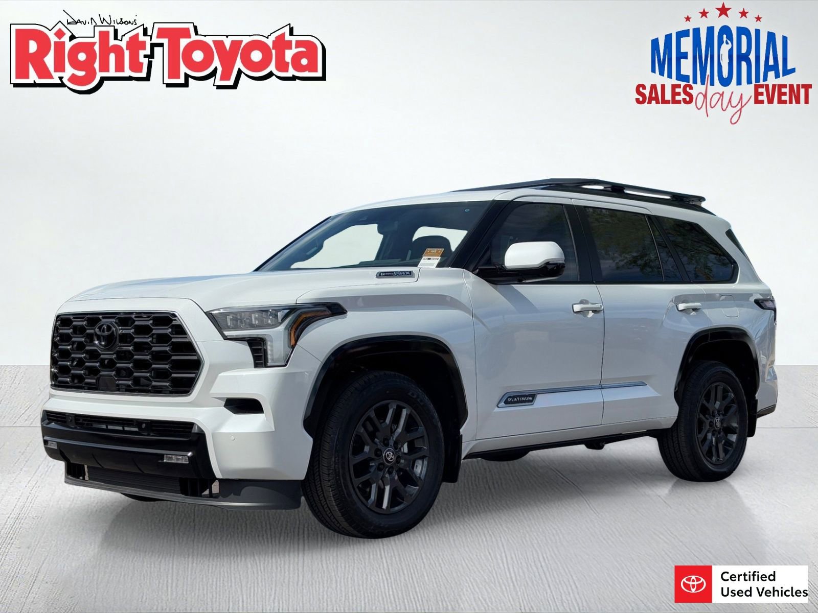 Certified 2026 Toyota Sequoia Platinum w/ Tow Technology Package
