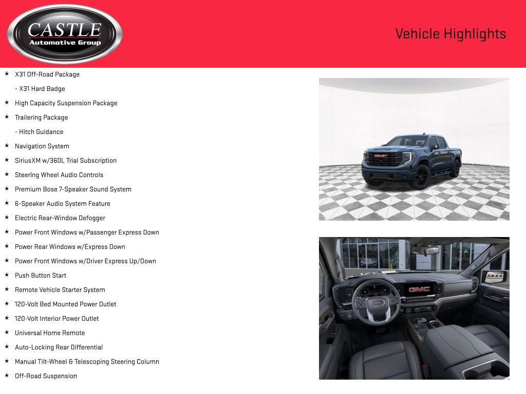 New 2026 GMC Sierra 1500 Elevation w/ Elevation Premium Package image 15