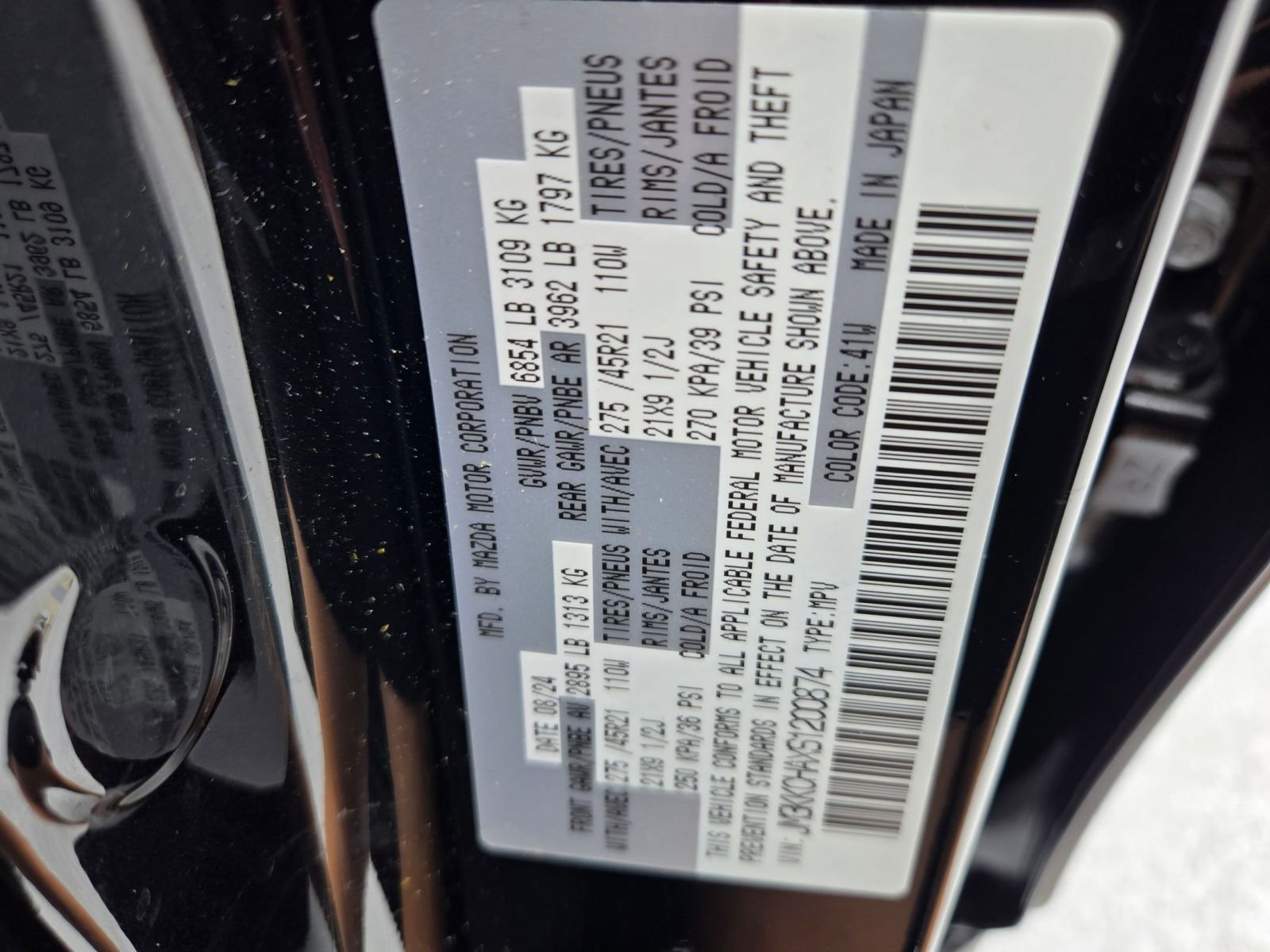 Used 2025 MAZDA CX-90 Plug-In Hybrid w/Premium Sport AWD/4WD image 28