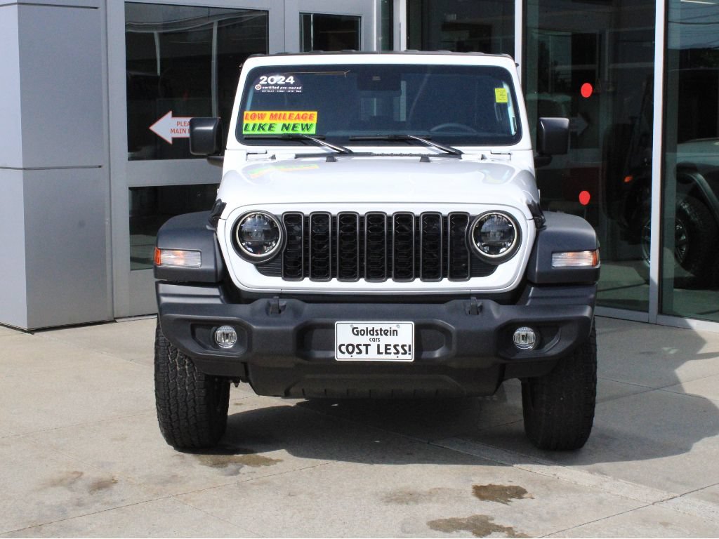 Certified 2024 Jeep Wrangler Sport AWD/4WD image 2