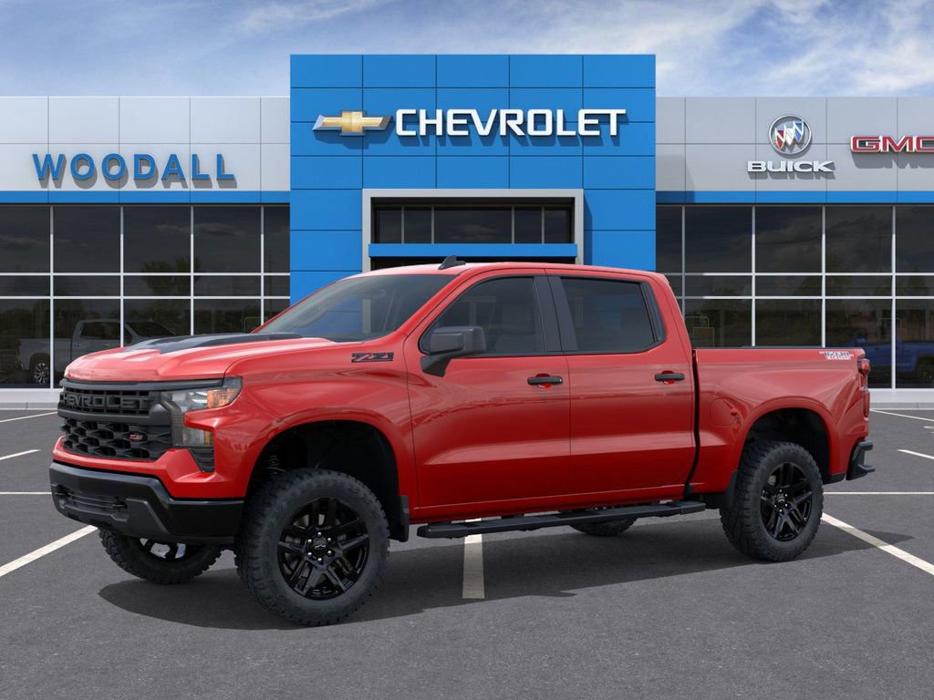 New 2026 Chevrolet Silverado 1500 Custom Trail Boss w/ Dark Appearance Package AWD/4WD image 2