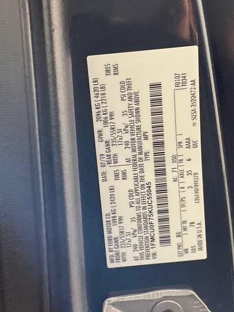 Used 2019 Ford Escape S FWD image 25