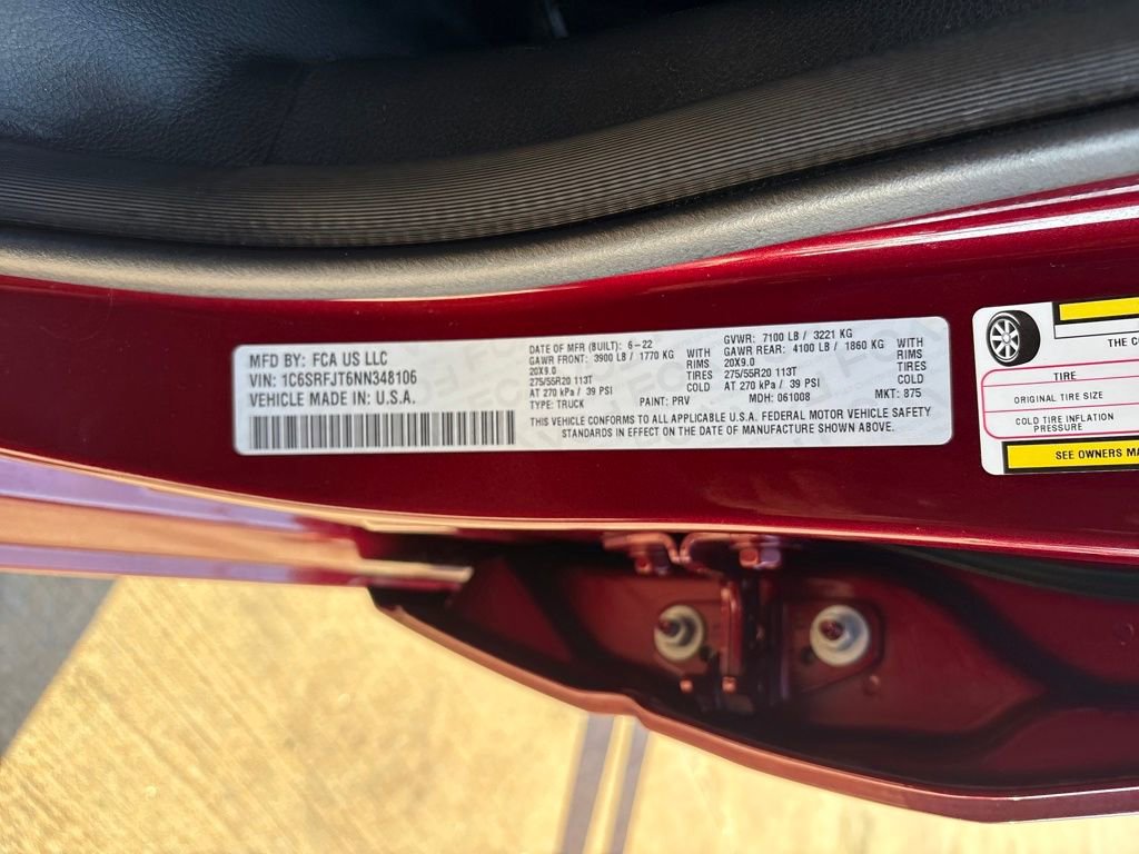 Used 2022 RAM 1500 Laramie image 34