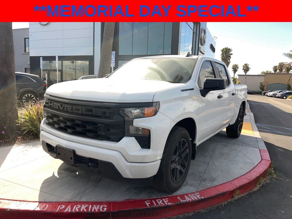 Used 2024 Chevrolet Silverado 1500 Custom w/ LPO, Dark Essentials Package RWD image 32