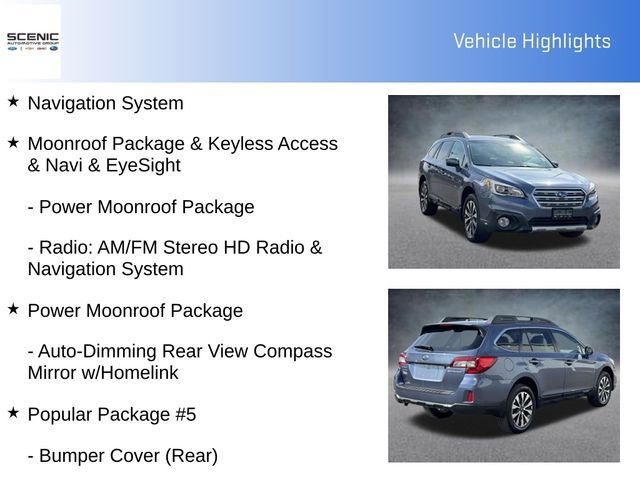 Used 2015 Subaru Outback 2.5i Limited image 5