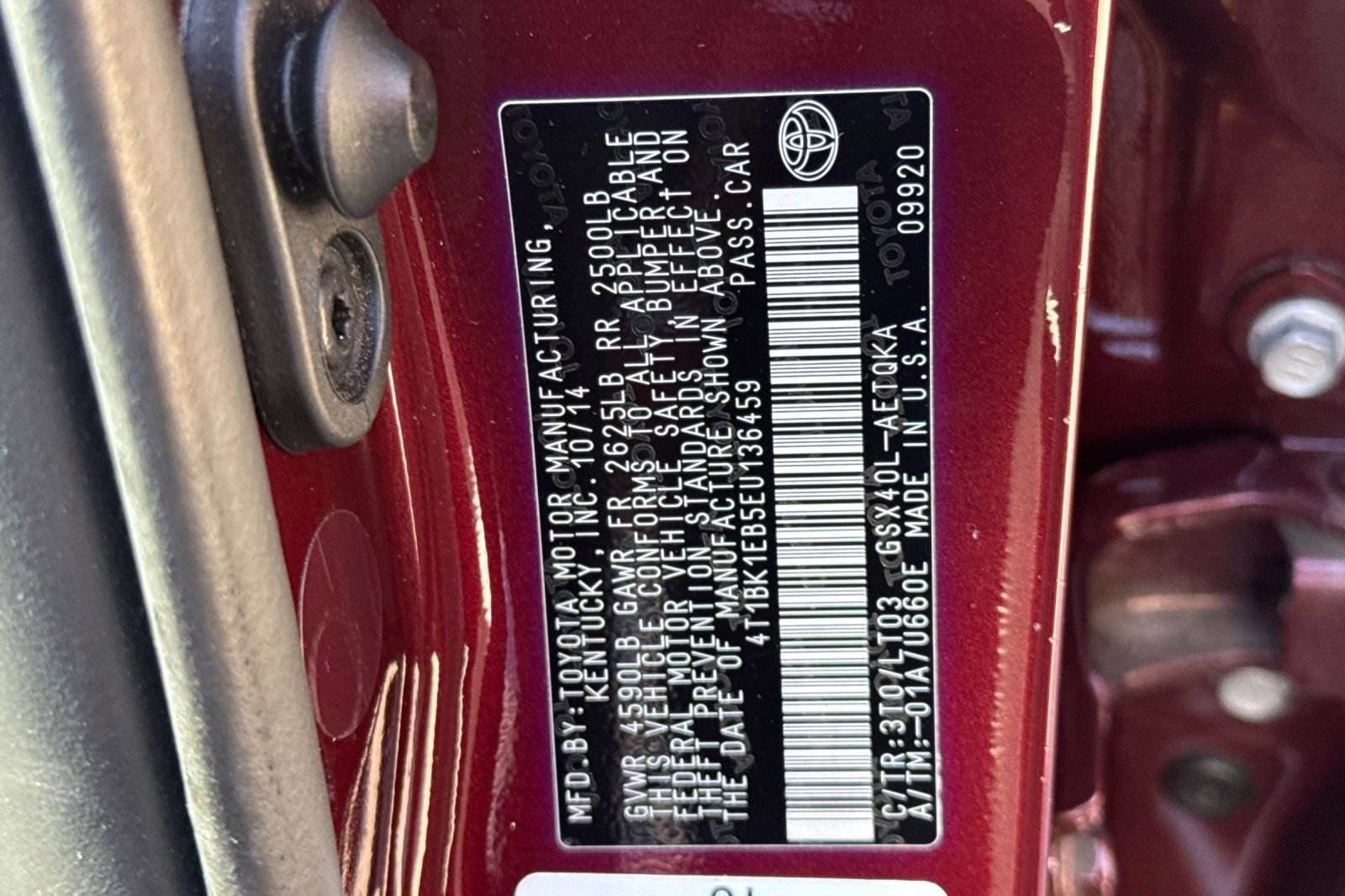 Used 2014 Toyota Avalon XLE Touring FWD image 24