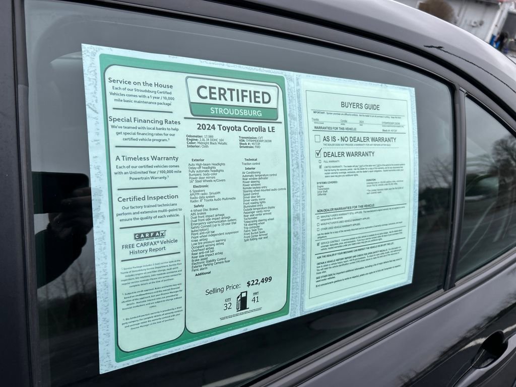 Used 2024 Toyota Corolla LE image 25