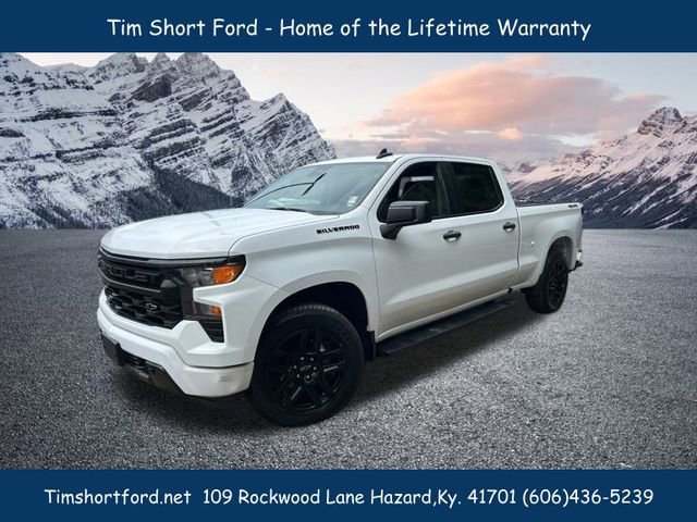 Used 2022 Chevrolet Silverado 1500 Custom w/ LPO, Dark Essentials Package