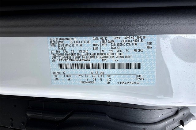 New 2025 Ford Transit 150 148 Medium Roof w/ Load Area Protection Package image 13