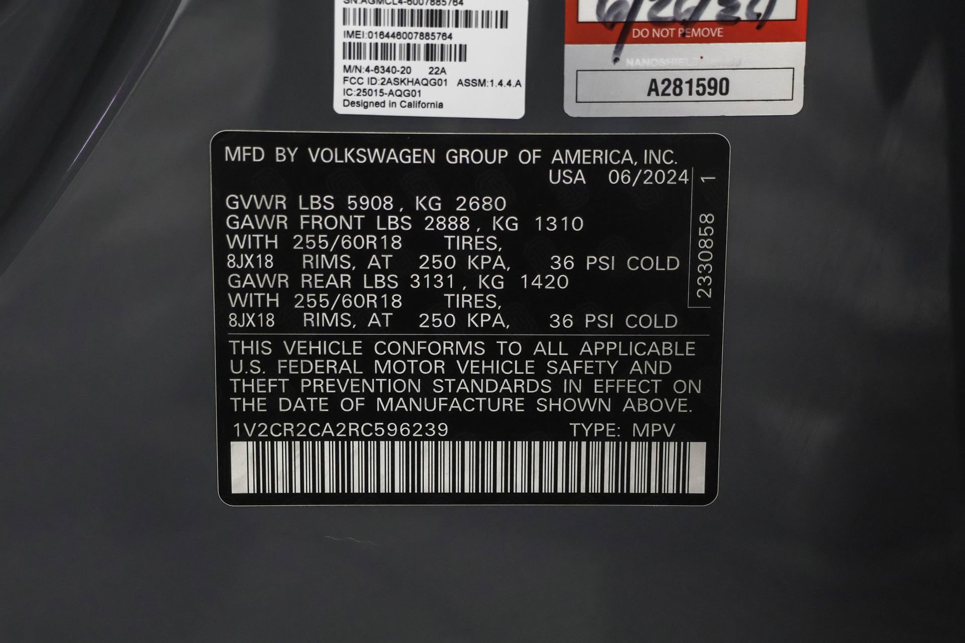 Used 2024 Volkswagen Atlas Peak Edition SE image 53