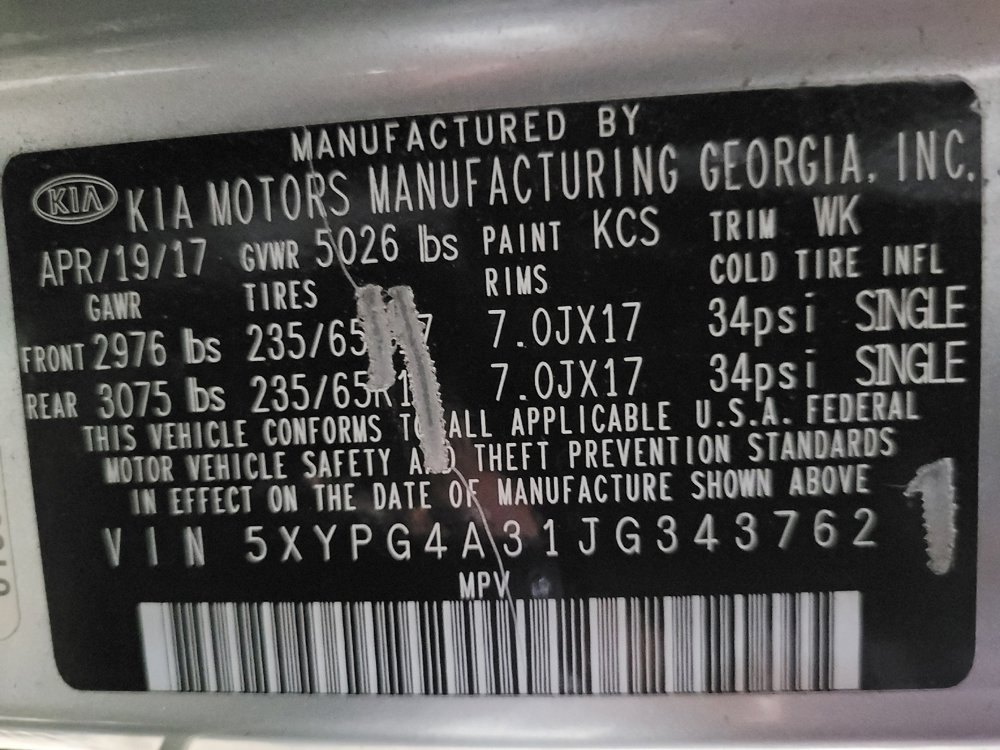 Used 2018 Kia Sorento LX image 33