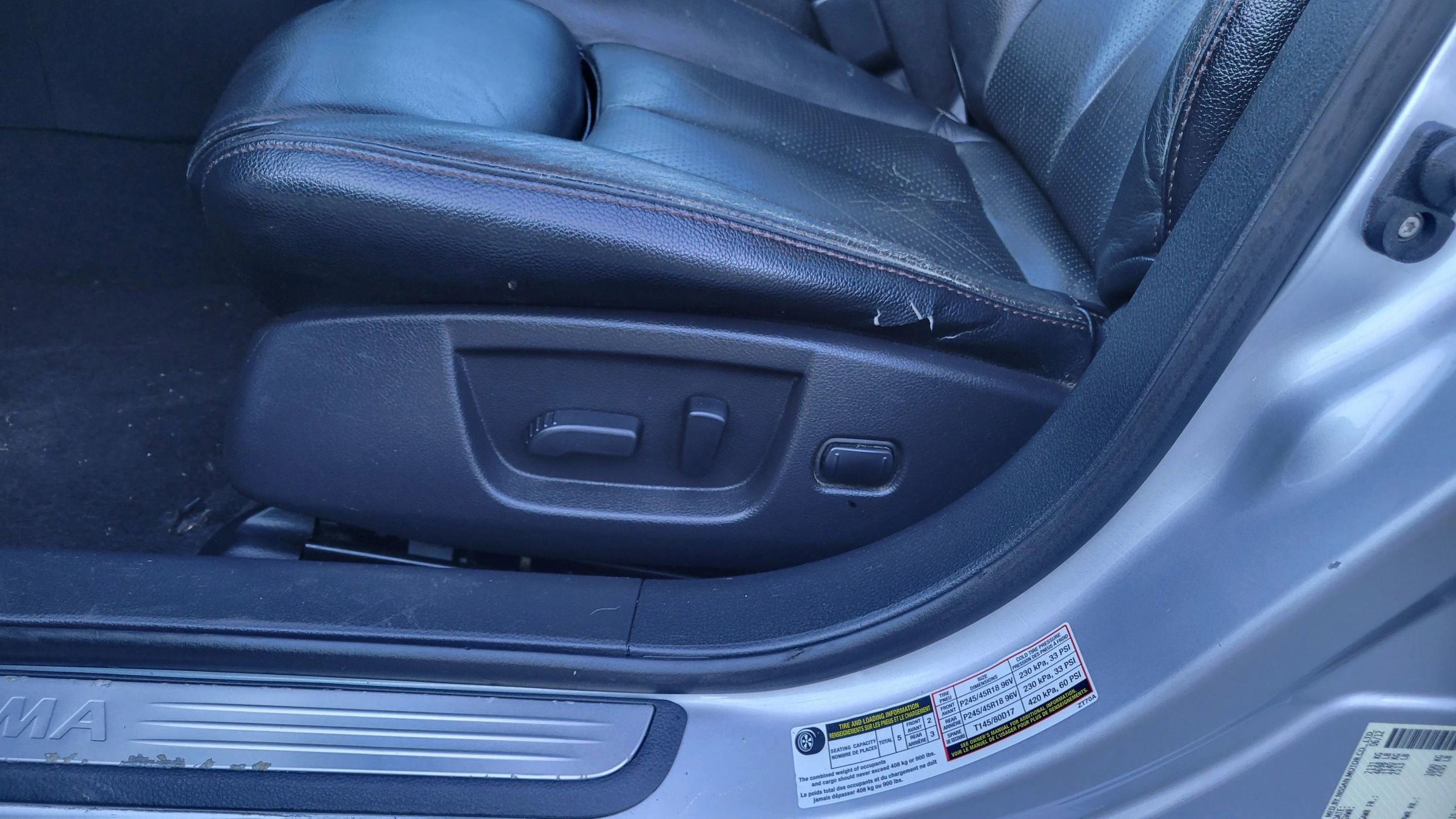 Used 2012 Nissan Maxima 3.5 SV w/ Monitor Pkg image 12