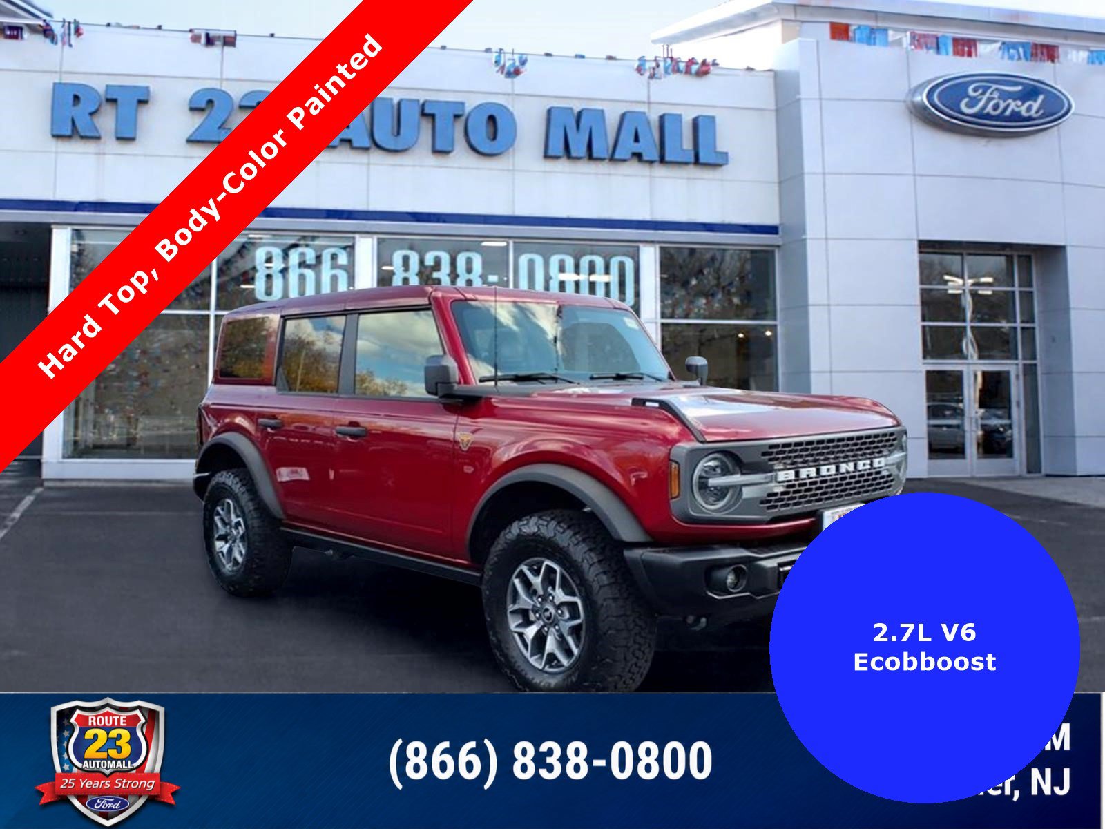 Certified 2025 Ford Bronco Badlands