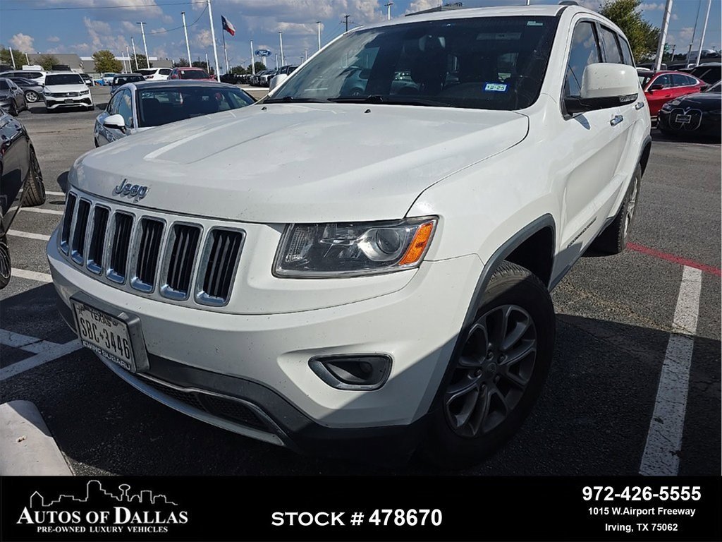 Used 2014 Jeep Grand Cherokee Limited