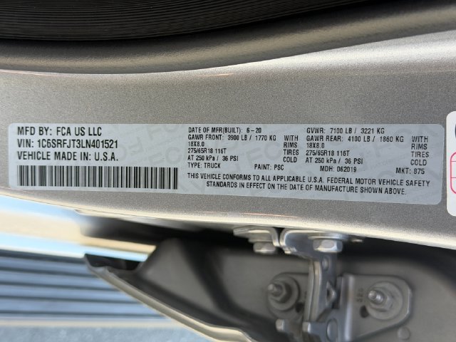 Used 2020 RAM 1500 Laramie AWD/4WD image 25