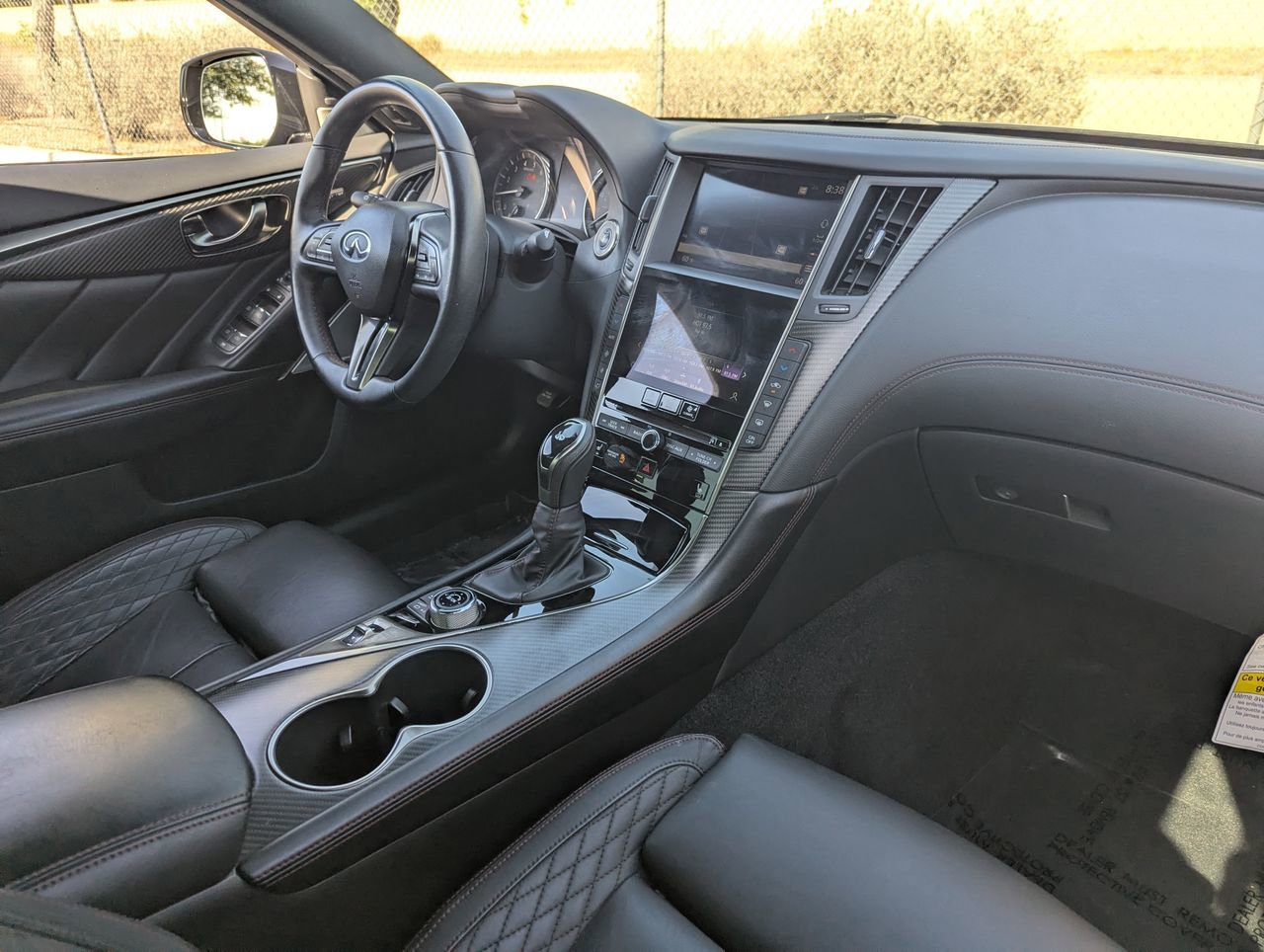 Certified 2023 INFINITI Q50 Red Sport 400 w/ Black Opal Edition RWD image 13