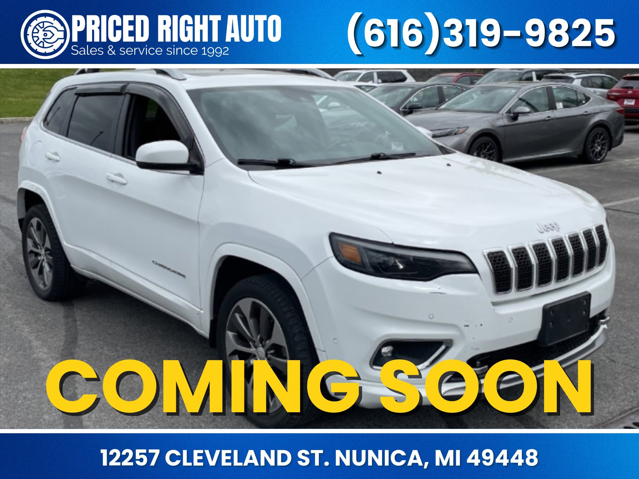 Used 2019 Jeep Cherokee Overland w/ Technology Group AWD/4WD image 1